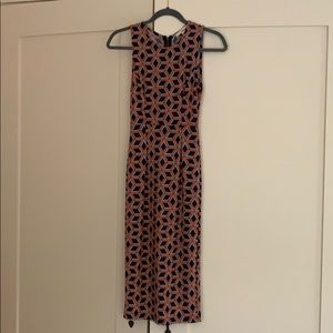 Geometric body-con dress